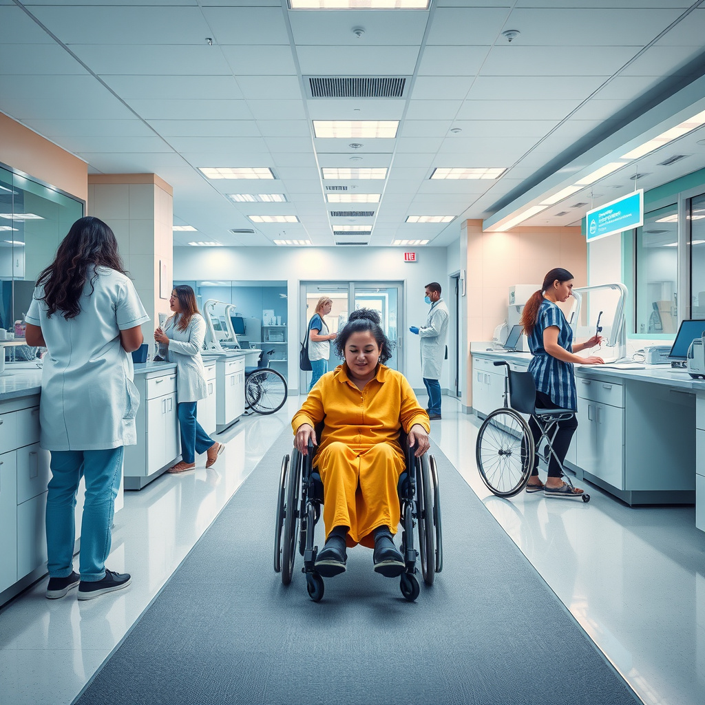 Laboratório com Acessibilidade: Saúde para Todos