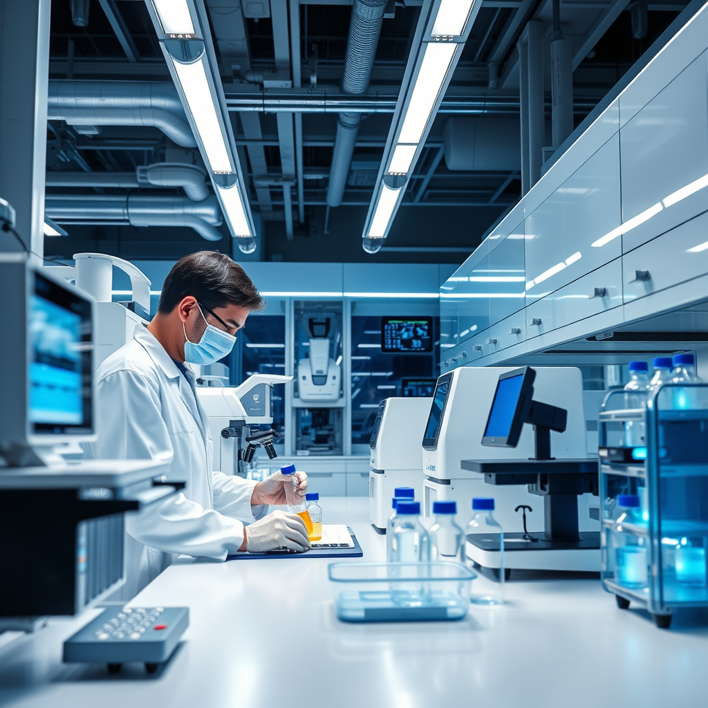 Tecnologia em Exames Laboratoriais Modernos: Precisão e Praticidade