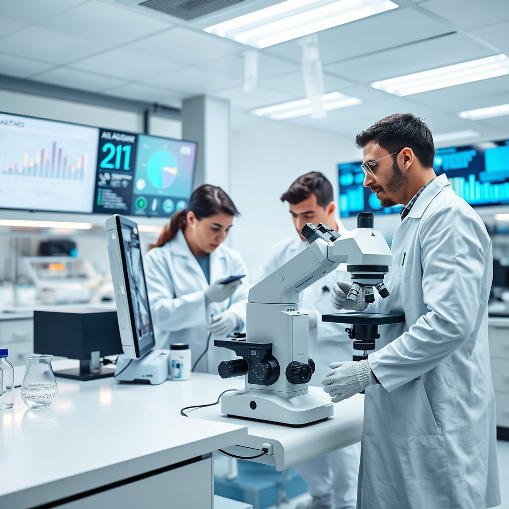 Inovação em Serviços Laboratoriais com IA: Transformando a Saúde